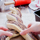 Braiding and baking babka